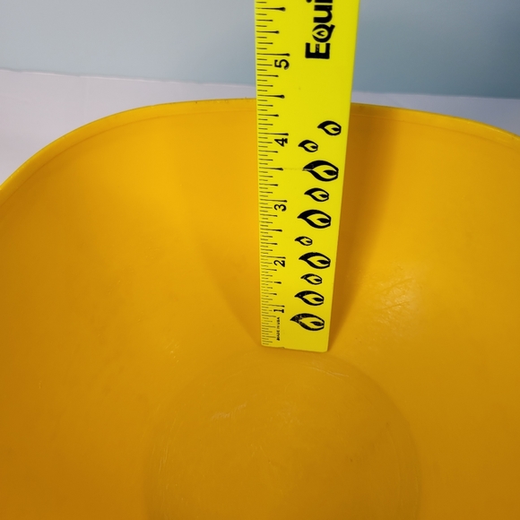 TUPPERWARE SERVALIER 858-4 Brown Bowl (Yellow bowl 836-8 Lid 837-6 Damaged) VTG - Picture 9 of 16